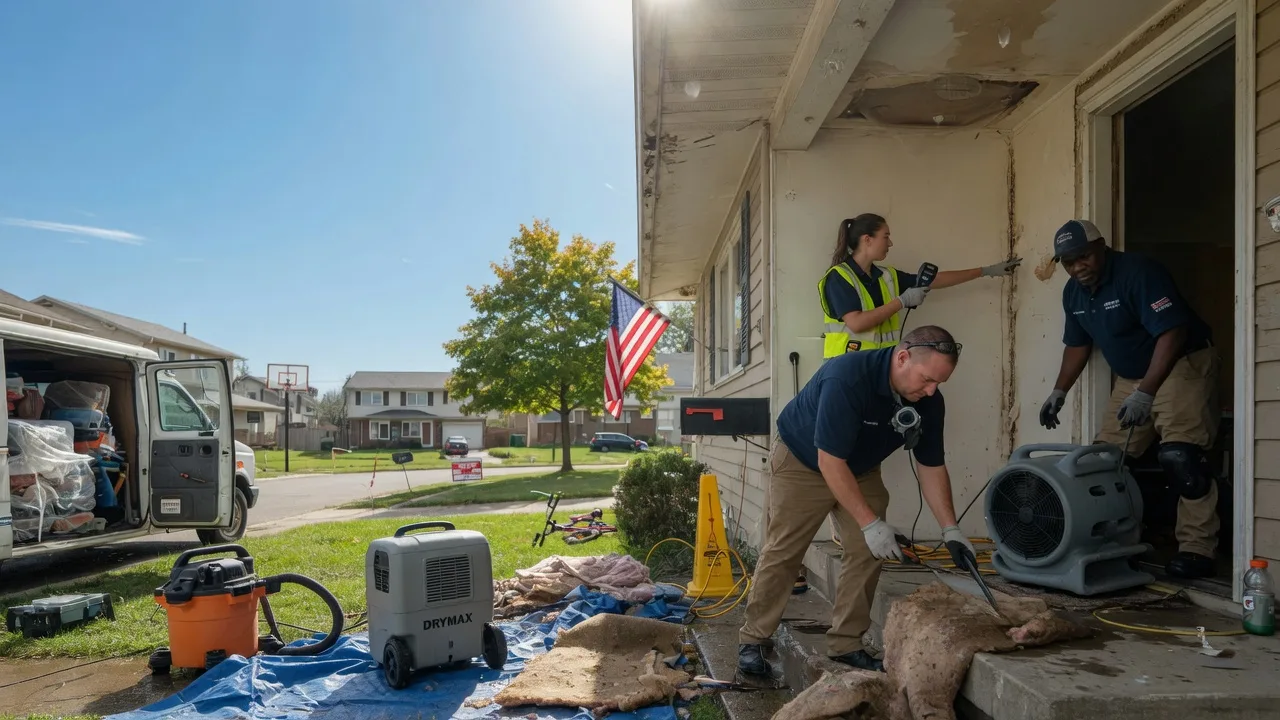 Water Damage Restoration in Rosamond, IL near me